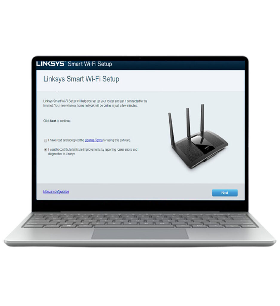 Linksys Router EA6350 Configuration Via Web GUI