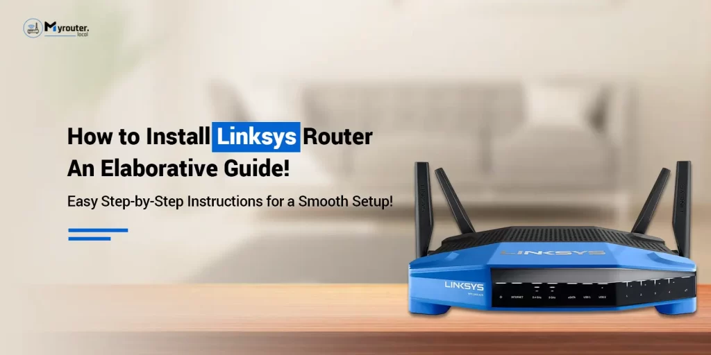 how to install linksys router